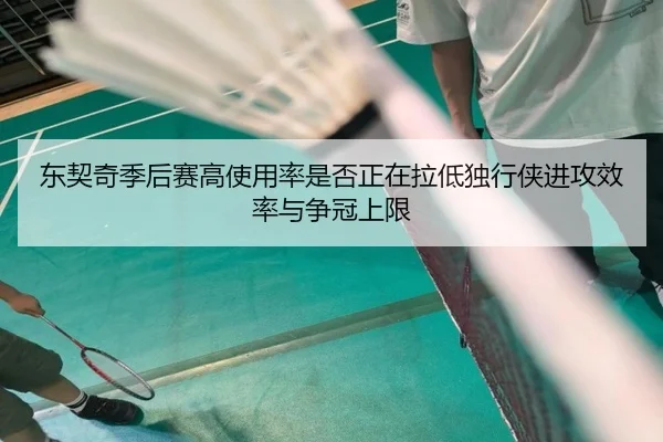 东契奇季后赛高使用率是否正在拉低独行侠进攻效率与争冠上限